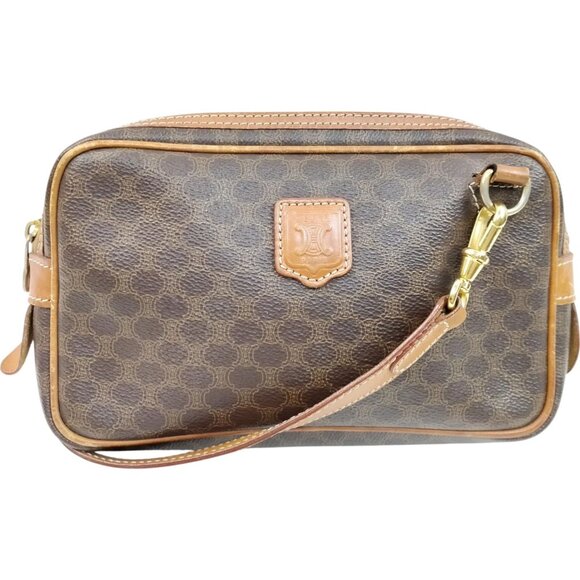 737229BV (L3) Celine Crossbody Bag Brown PVC - Picture 1 of 9